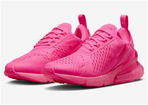 Nike Air Max 270 pink and orange